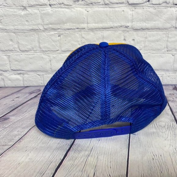 Vintage Trucker Hat Mesh Kelowna B.C. Legion Foam Visor Cap Snapback - Picture 3 of 4
